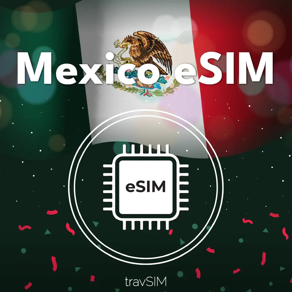 Carte sim prépayée de voyage pour le Mexique travSIM