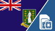 British Virgin Islands SIM Card – Travel connectivity for the British Virgin Islands. Image featuring the British Virgin Islands flag and a SIM card icon.