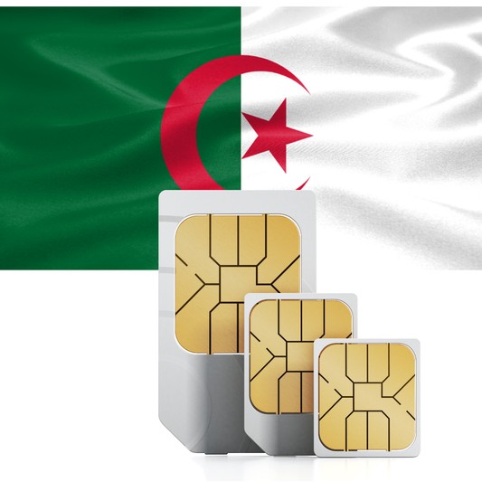 Prepaid-Reise-SIM-Karte für Algerien