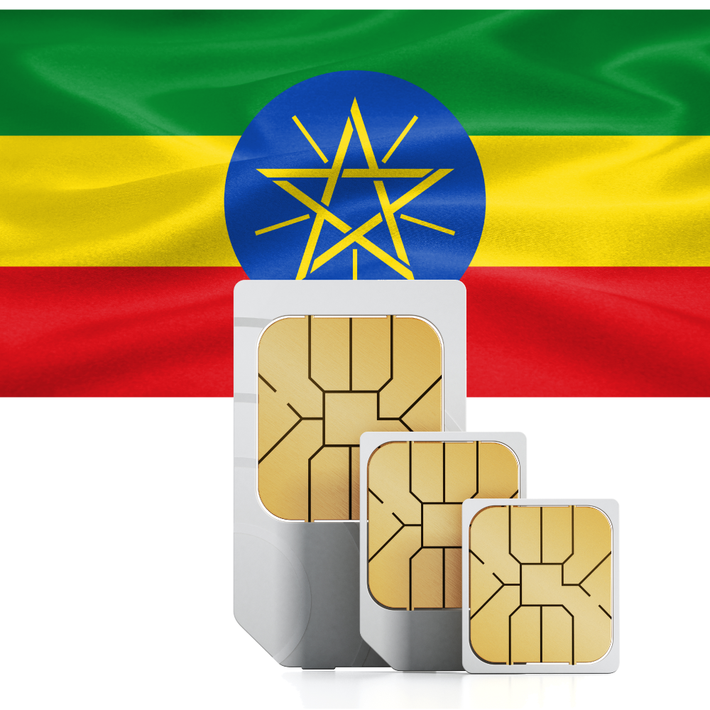 Carte SIM de voyage prépayée Éthiopie
