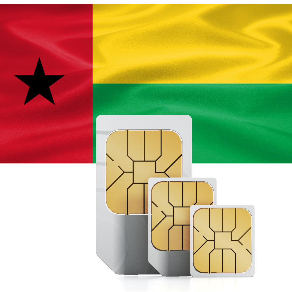 Carte SIM de voyage prépayée Guinée Bissau
