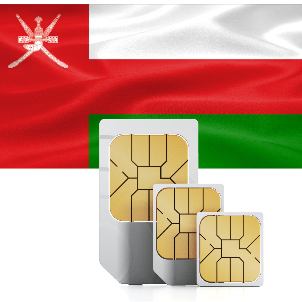 Carte SIM de voyage prépayée Oman