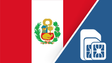 Peru SIM card – Travel connectivity for Peru. Image featuring the Peru flag and a SIM card icon.
 