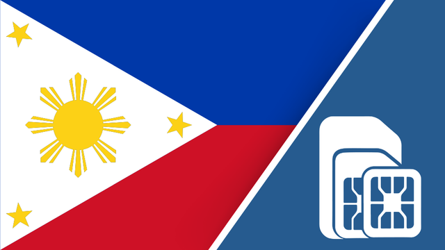 Philippines SIM Card – Travel connectivity for the Philippines. Image featuring the Philippine flag and a SIM card icon.
 