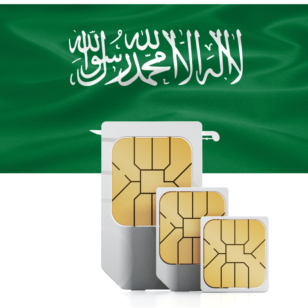 Prepaid-Reise-SIM-Karte für Saudi-Arabien
