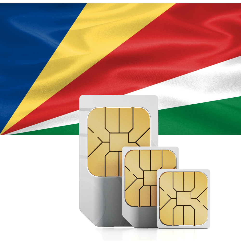 Prepaid-Reise-SIM-Karte für die Seychellen