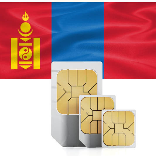 Prepaid-Reise-SIM-Karte für die Mongolei