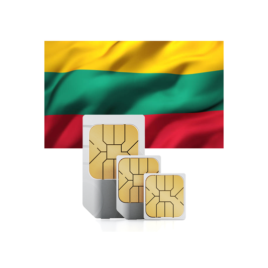 Carte SIM de voyage prépayée Lituanie 