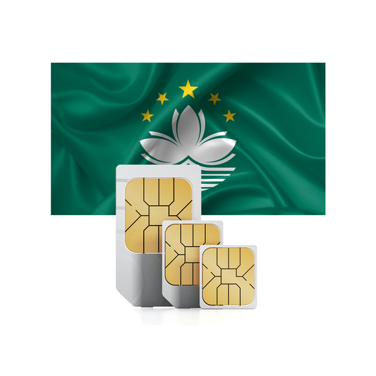 Carte sim prépayée de voyage pour Macao