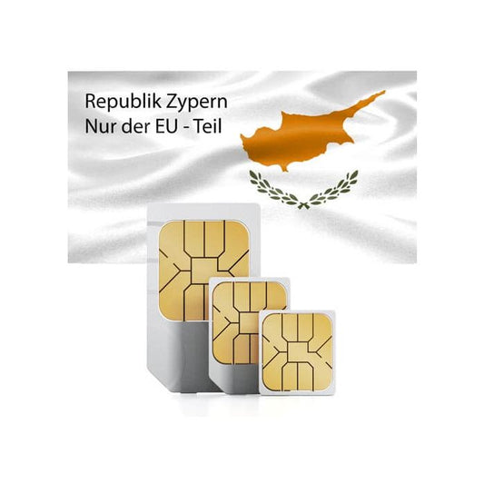 Prepaid-Reise-SIM-Karte für Zypern
