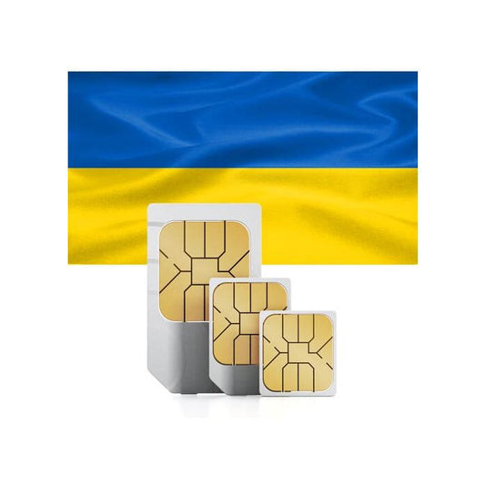 Prepaid-Reise-SIM-Karte für die Ukraine