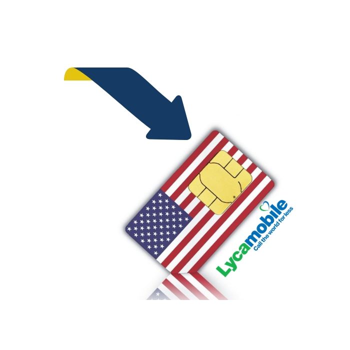 Recharge de notre carte SIM Lycamobile (USA)